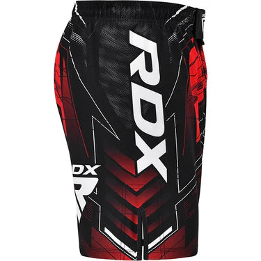 RDX IMMAF Approved MMA Fight & Training Shorts Red