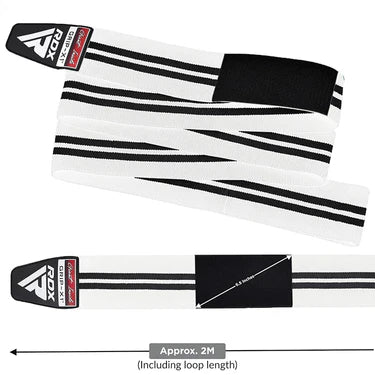RDX K1 IPL & USPA Approved Knee Wraps For Power & Weight Lifting Gym Workouts Oeko-Tex Standard 100 Certified