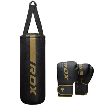 RDX F6 2FT KARA Kids Punch Bag & 6oz Gloves