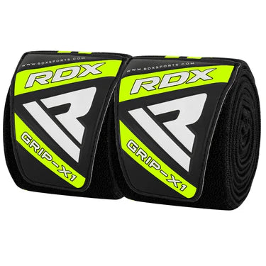 RDX K3G Elasticated Green Knee Wraps OEKO-TEX® Standard 100 certified