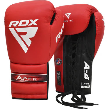 RDX APEX Lace up Training/Sparring Boxing Gloves