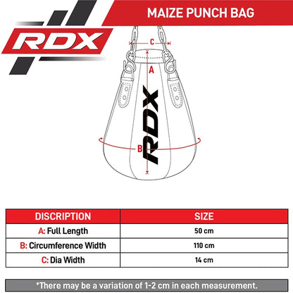 RDX Maize Punching Bag Black