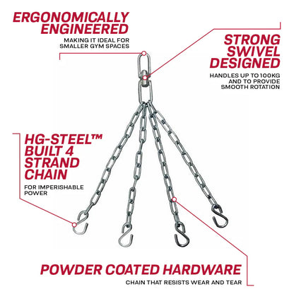 RDX Maize Punching Bag Black