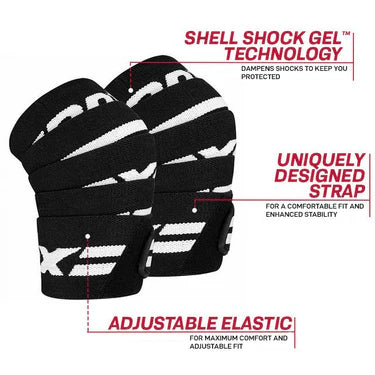 RDX K2 Compression Knee Wraps