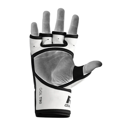 RDX T9 Hearse Leather MMA Gloves
